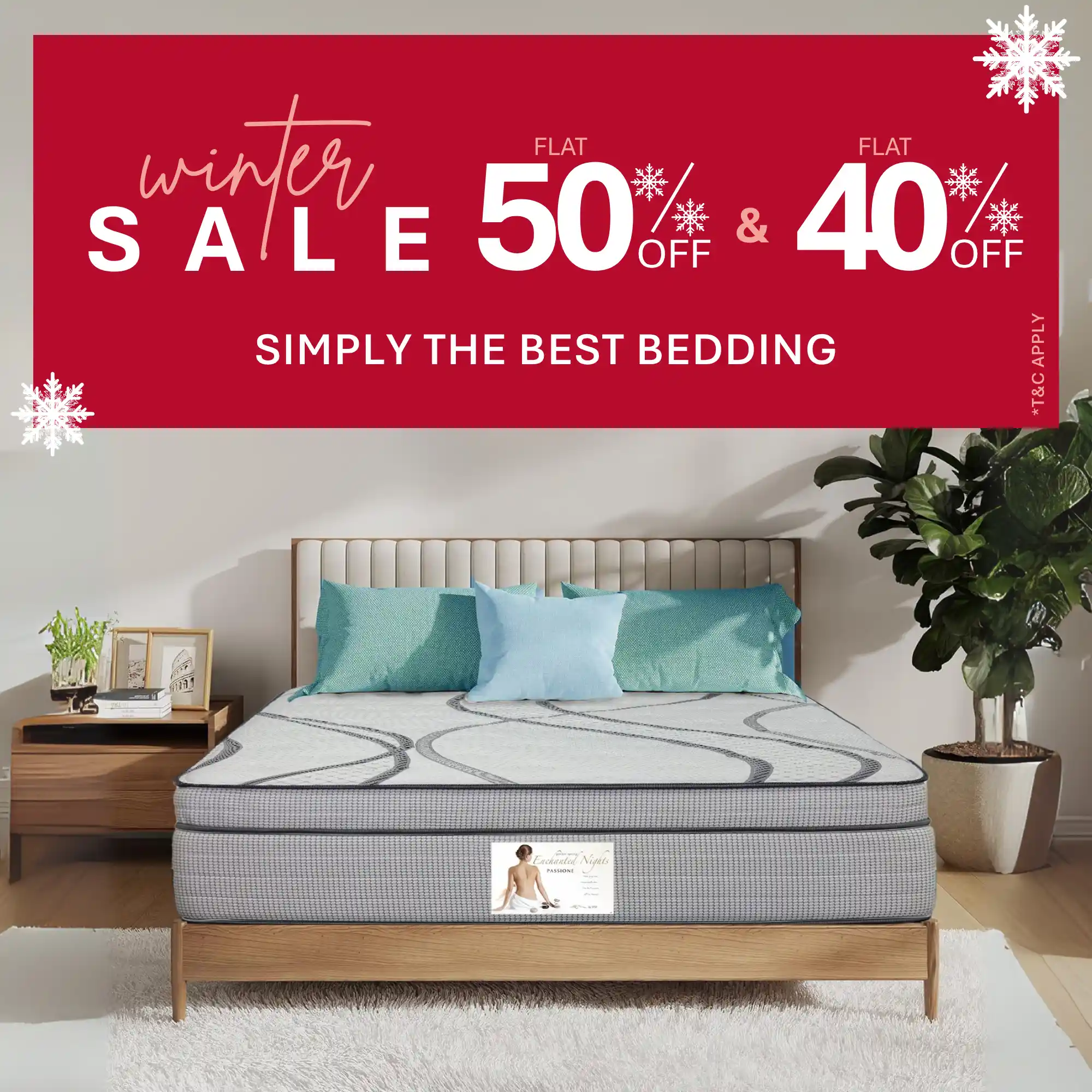 Winter Comfort Sale 50% Off - Simply The Best Bedding