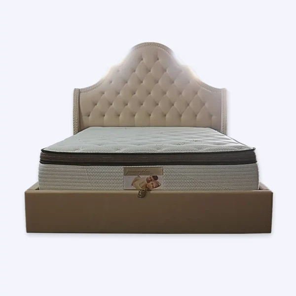 Versaci Gas Lift Storage Bed Frame – Queen and King - Image 3