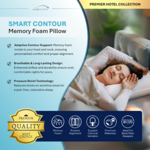 Smart Contour Memory Foam Pillow
