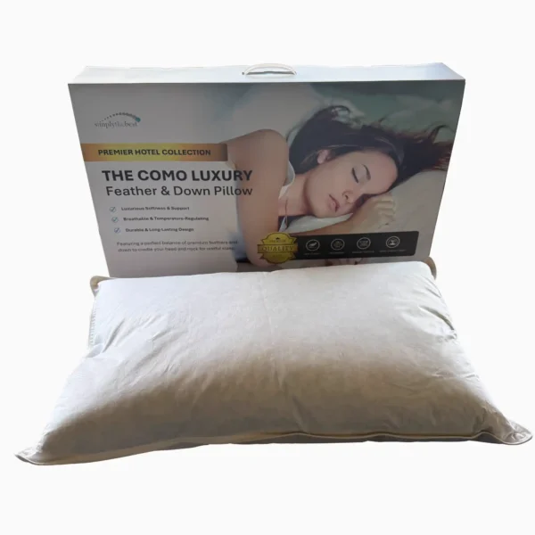 The Como Luxury Feather & Down Pillow