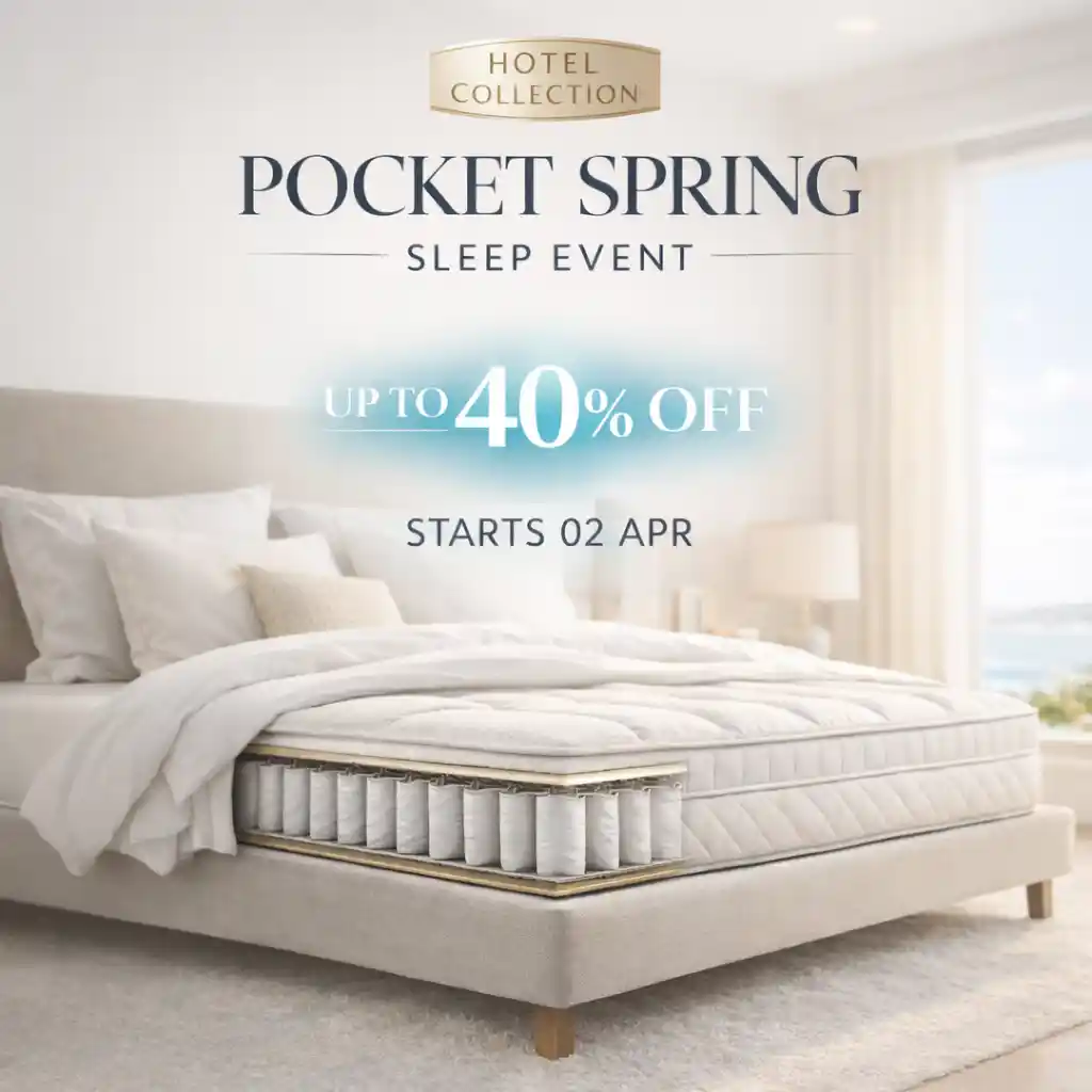 Pocket Spring Mattress Sale 40% Off, Simply The Best Bedding Perth